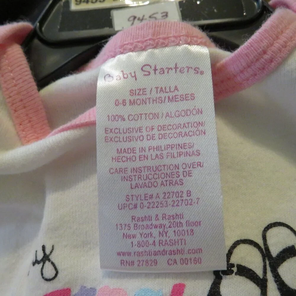Baby My First Mary Janes (shoes) Bodysuit 0-6mts 100% cotton